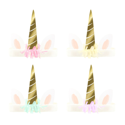 Meadow Unicorns Horn Headbands|Meri Meri