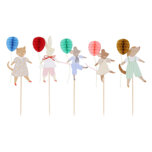 Animal Friends Cake Toppers|Meri Meri