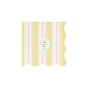Preppy Stripe Small Napkins|Meri Meri