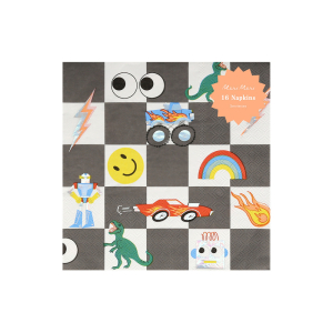 Toybox Icon Large Napkin|Meri Meri