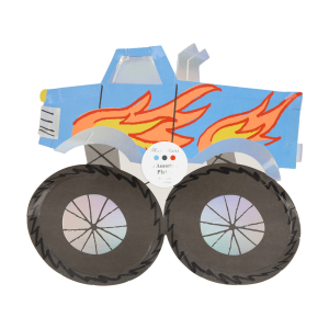 Monster Truck Plates|Meri Meri