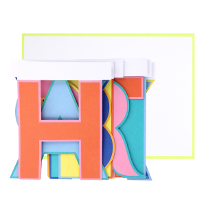 Happy Birthday Banner Card|Meri Meri