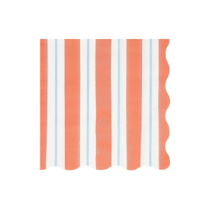 Preppy Stripe Large Napkins|Meri Meri