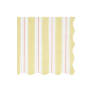 Preppy Stripe Large Napkins|Meri Meri