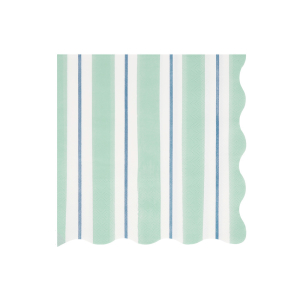 Preppy Stripe Large Napkins|Meri Meri