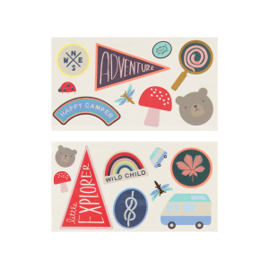 Camping Adventure Tattoos|Meri Meri