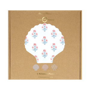 Molly Mahon x Meri Meri Melamine Shell Plates|Meri Meri