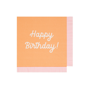 Mixed Happy Birthday Napkins|Meri Meri