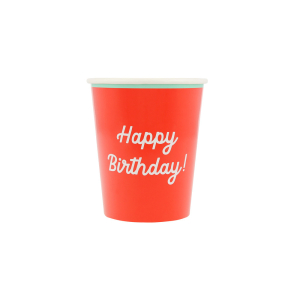 Mixed Happy Birthday Cups|Meri Meri