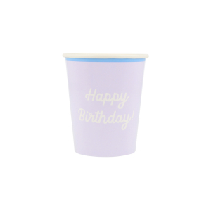 Mixed Happy Birthday Cups|Meri Meri