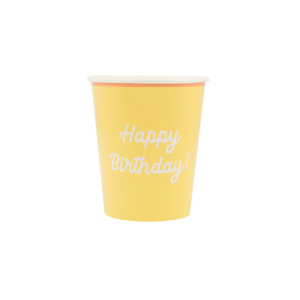 Mixed Happy Birthday Cups|Meri Meri