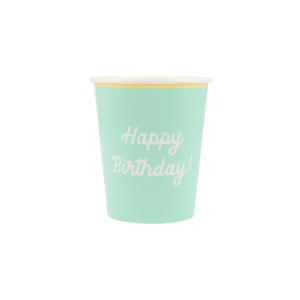 Mixed Happy Birthday Cups|Meri Meri