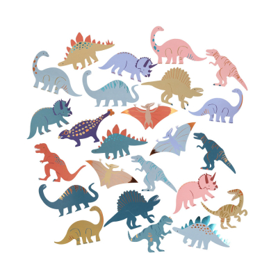Shaped Dinosaur Stickers|Meri Meri
