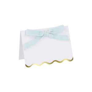 Pastel Velvet Bow Placecards|Meri Meri