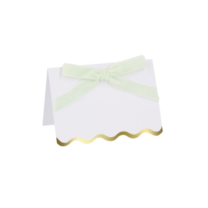 Pastel Velvet Bow Placecards|Meri Meri