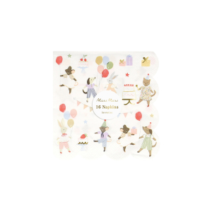 Animal Friends Small Napkins|Meri Meri