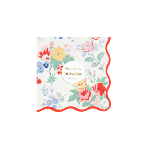 Vintage Floral Small Napkins|Meri Meri