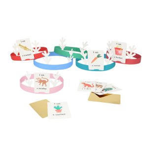 Santa Reindeer And Tree Crackers|Meri Meri