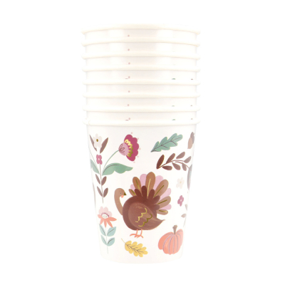 Folk Fall Cups|Meri Meri