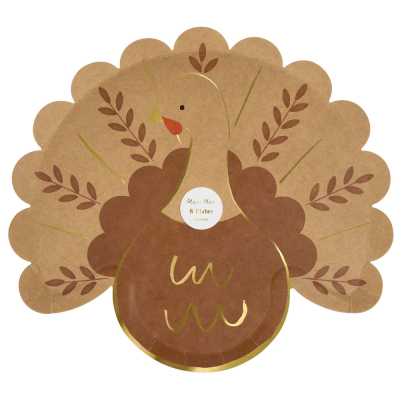 Folk Turkey Plates|Meri Meri