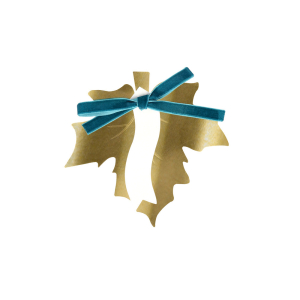 Gold Leaf Bow Place Cards|Meri Meri
