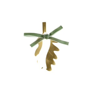 Gold Leaf Bow Place Cards|Meri Meri
