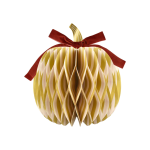 Fall Stripe Paper Honeycomb Pumpkins|Meri Meri