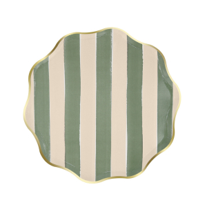 Fall Stripe Side Plates|Meri Meri