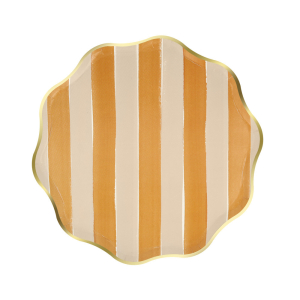 Fall Stripe Side Plates|Meri Meri