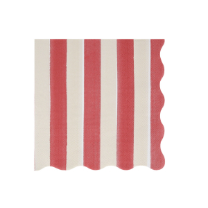 Fall Stripe Large Napkins|Meri Meri