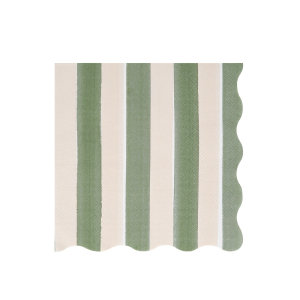 Fall Stripe Large Napkins|Meri Meri