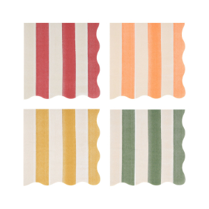 Fall Stripe Small Napkins|Meri Meri