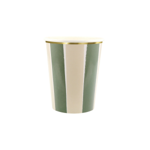 Fall Stripe Cups|Meri Meri
