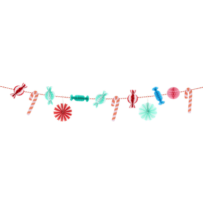 Christmas Candy Mini Honeycomb Garland|Meri Meri