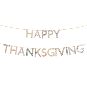 Meri Meri x Liberty Thanksgiving Garland|Meri Meri