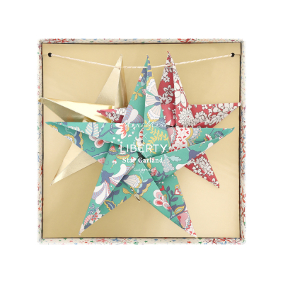 Meri Meri x Liberty Origami Star Garland|Meri Meri