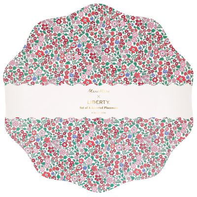 Meri Meri x Liberty Winter Placemats Set|Meri Meri