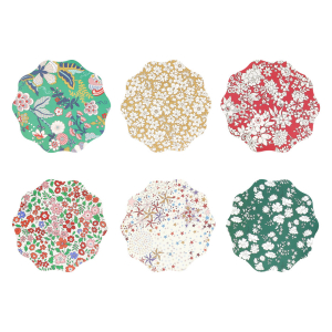 Meri Meri x Liberty Winter Coasters|Meri Meri