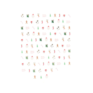 Christmas Nail Stickers|Meri Meri