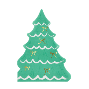 Gold Bow Tree Napkins|Meri Meri