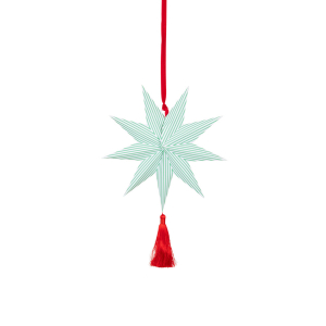 Stripe Star Decorations|Meri Meri