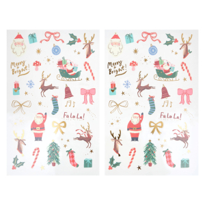 Christmas Mixed Icon Temporary Tattoos|Meri Meri