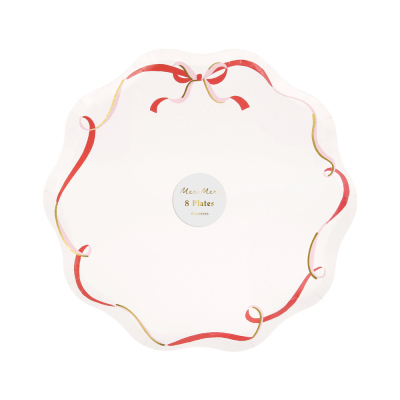 Ribbon Bow Side Plates|Meri Meri
