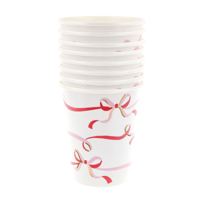 Ribbon Bow Cups|Meri Meri