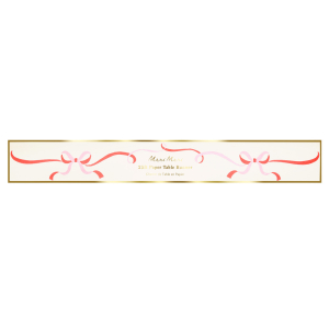 Ribbon Bow Table Runner|Meri Meri
