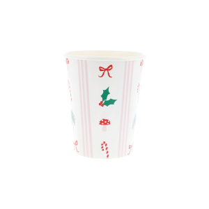 Festive Icons Stripes Cups|Meri Meri