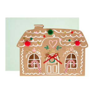 Pop Up Gingerbread Scene Card|Meri Meri