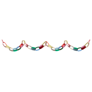 Giant Glitter Paper Chains|Meri Meri
