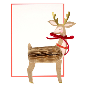 Stand Up Reindeer Card|Meri Meri