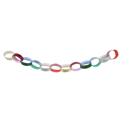 Glitter Paper Chains|Meri Meri